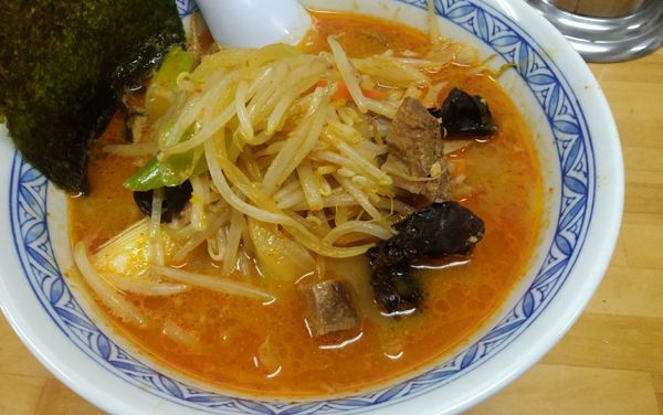 「味噌鉄火らーめん・3辛」@北海道らーめん しゅんの写真