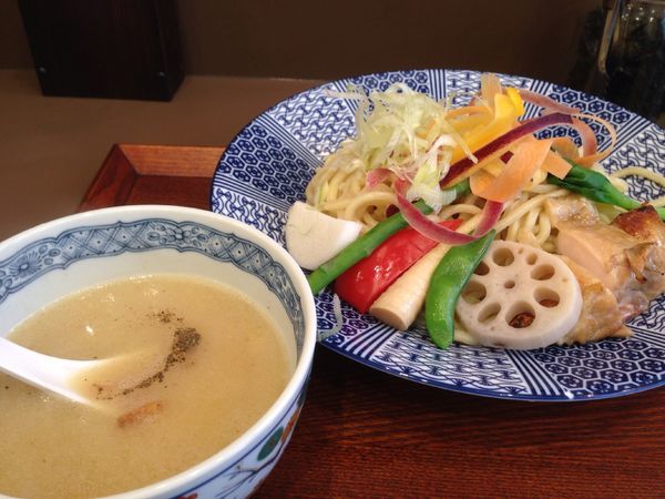 「特製鶏つけそば」@麺処 禅の写真