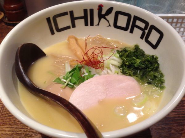 「純あおさ鶏そば」@鶏そば十番 156 ICHIKORO 麻布十番店の写真