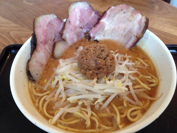 「焼豚味噌麺」@丹行味素 北新横浜本店の写真
