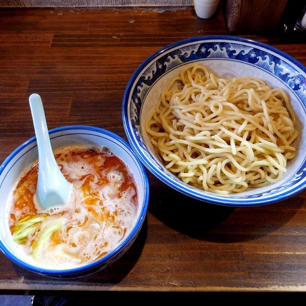 「えび味噌つけ麺（大盛同額 850円）」@麺や 樽座 子安店の写真