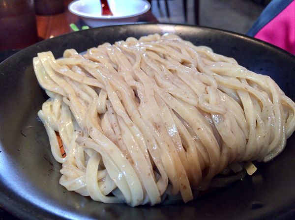 「柚子醤油つけ麺」@麺屋 甚八の写真