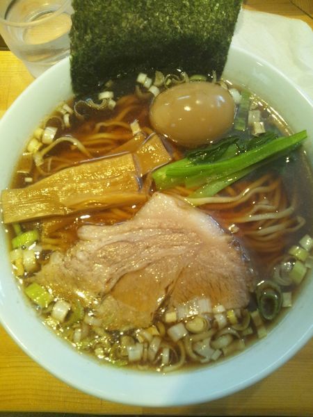 「らぁめん（味玉付き）」@らぁめん りきどうの写真