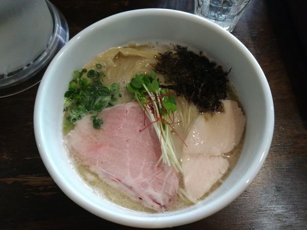 「鶏白湯らーめん　大盛」@麺庵 小島流の写真