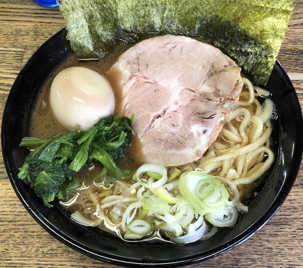 「ラーメン＋味玉（￥680＋￥100）」@藤澤家の写真