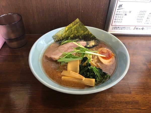 「福の家ラーメン  800円」@横浜家系らーめん 福の家の写真