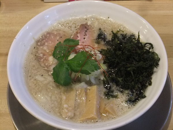 「【限定】背脂二ボミソ（900円）」@麺屋 日出次の写真