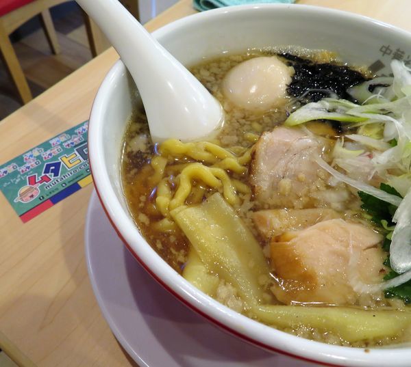 「ワハハ味玉煮干し＋ねぎ（980円）」@中華そば ムタヒロ 錦糸町店の写真