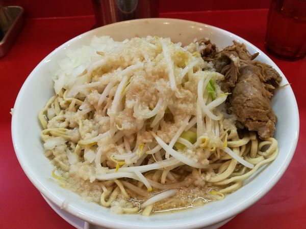 「ラーメン（400g）@750円」@自家製麺 ダイサンの写真
