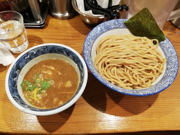 「つけ麺 胚芽麺」@道玄坂マンモスの写真