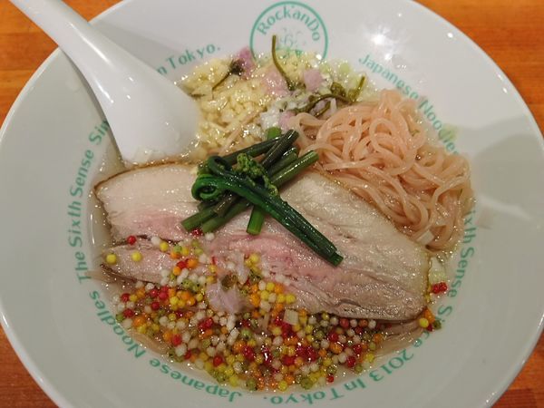 「【限定】春薫る桜そば 2018  ￥1200」@麺屋 六感堂 Rock'anDoの写真