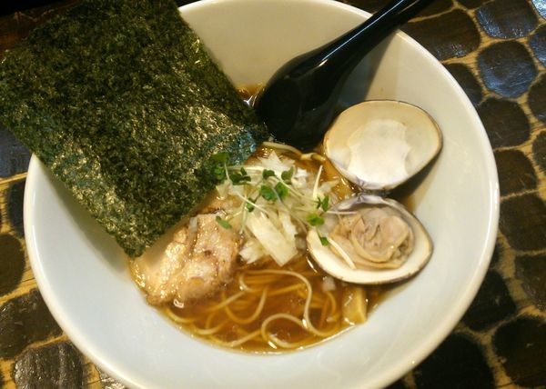 「【限定】貝ダシ　800円」@ラーメン 樂只の写真