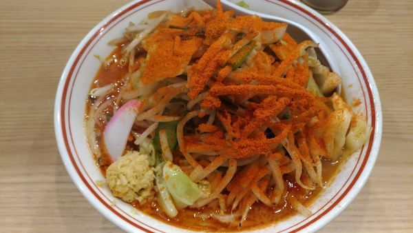 「辛激タンメン辛さ4」@東京タンメン トナリ 西葛西店の写真