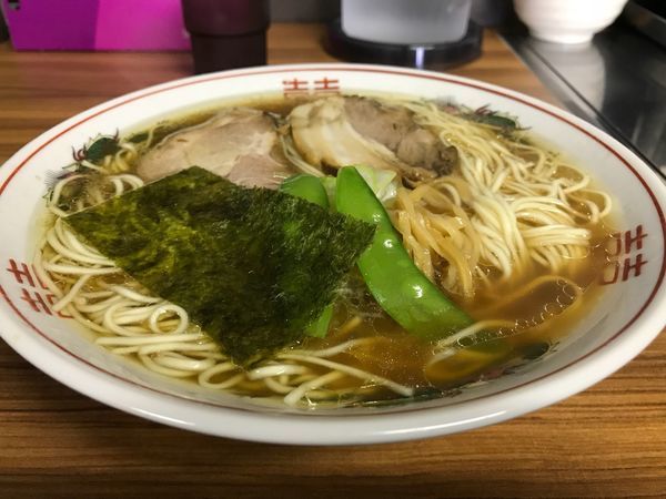 「あごだし中華そば 中  700円」@中華そば 太平楽 六丁の目店の写真