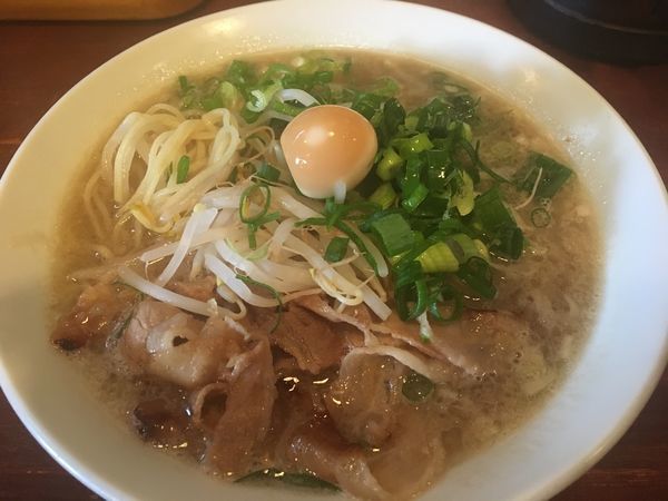 「らーめん900円」@らーめん ふじもとの写真