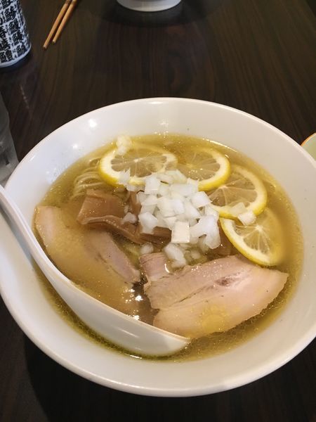 「レモンらーめん」@らーめん カッパハウスの写真
