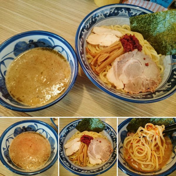 「海老辛つけ麺　980円」@秋葉原つけ麺 油そば 楽の写真