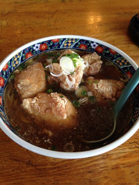 「から揚らぁ〜麺」@ら〜めん いずみの写真