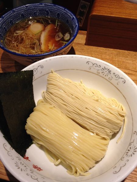 「味玉清湯(しょうゆ)つけそば」@つけそば 神田勝本の写真
