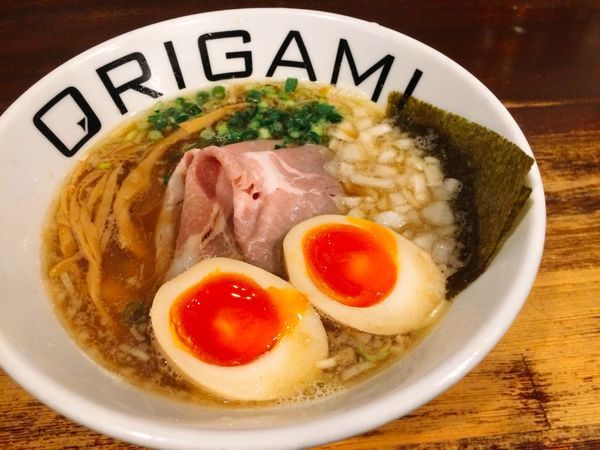 「Origamiらーめん￥770」@麺屋 ORIGAMIの写真