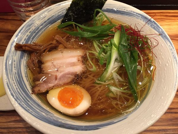 「ネギラーメン（830円）」@ラーメンバル 青の写真