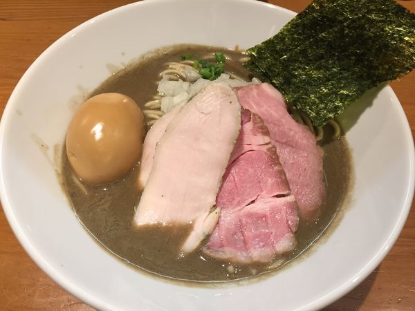 「特製濃厚蕎麦+和え玉（1000+200円）」@亀戸煮干中華蕎麦 つきひの写真