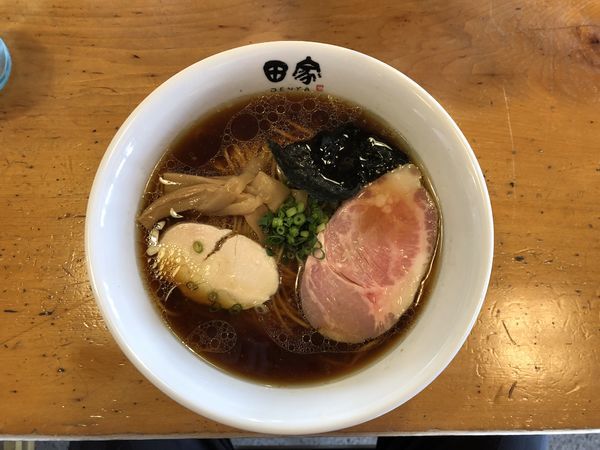 「中華そば」@中華そば 田家 本店の写真