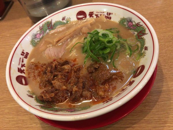 「牛すじラーメン」@天下一品 総本店の写真