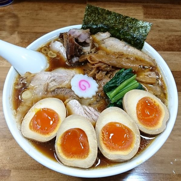 「しょうゆチャーシューメン＋味玉」@オランダ軒の写真
