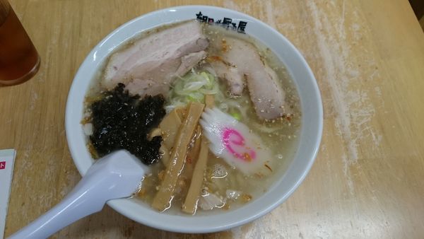 「塩ラーメン620円」@佐野青竹手打ちラーメン 朝日が昇る屋の写真