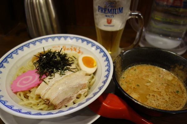 「えび辛つけめん」@やまがた辛味噌らーめん 貫の写真