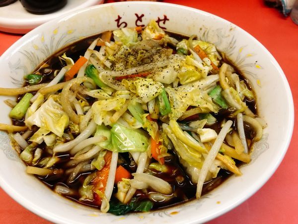 「醤油タンメン￥550」@ラーメン ちとせの写真