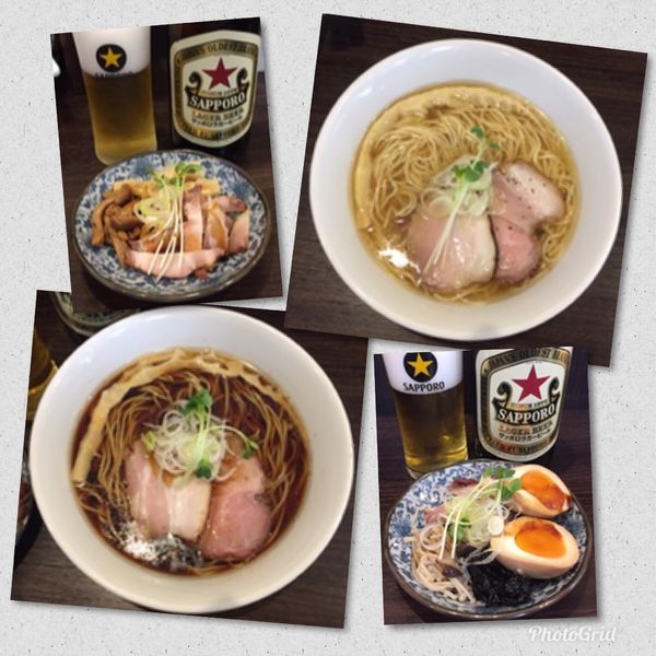 「塩ラーメン680円他」@かしわぎの写真