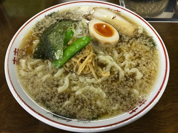 「朝ラーメン 中  600円」@中華そば 太平楽 六丁の目店の写真