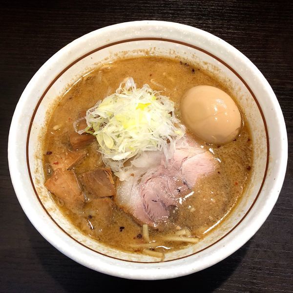 「みそらーめん」@らーめん颯人の写真