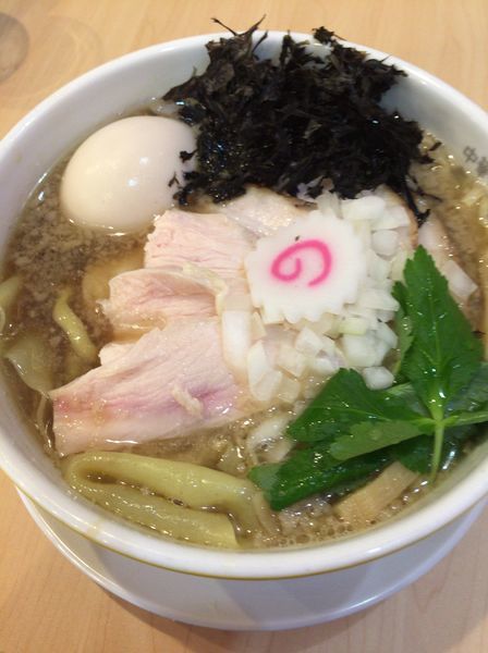 「ワハハ肉煮干そば ＋ 味玉」@中華そば ムタヒロ 錦糸町店の写真