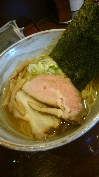 「塩煮干しそば   780円」@麺屋 照の坊の写真