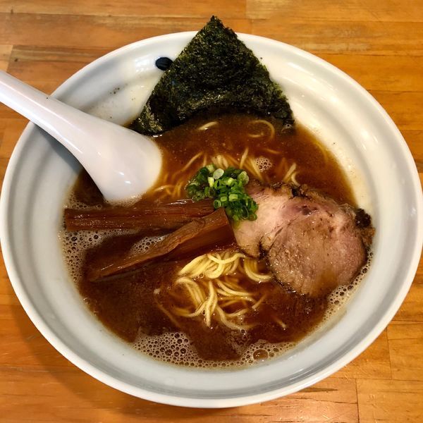 「豚骨魚介あっさりらぅ麺 (730円)」@濃厚魚介らぅ麺 純の写真