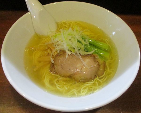 「塩らーめん　750円」@らーめん 喜粋 入谷店の写真