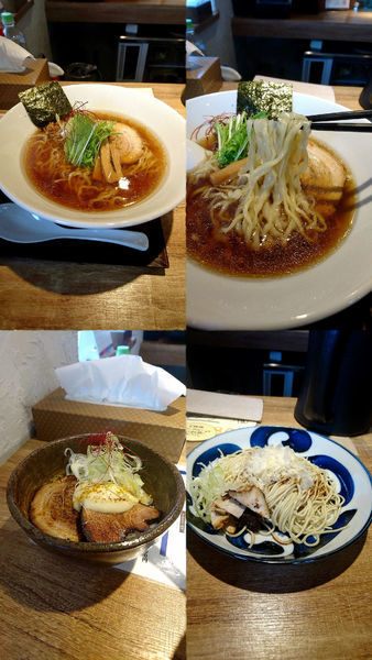 「『醤油+中太麺変更+炙りチーズチャー丼+醤油変え玉』」@麺や Co粋の写真