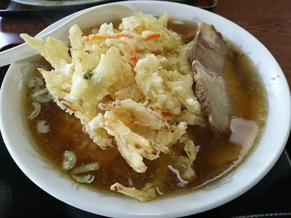 「天ぷらラーメン　（大盛り）」@第2まんぷく食堂の写真