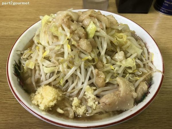 「ラーメン 「ニンニクアブラカラメ」(700円)」@ラーメン二郎 栃木街道店の写真
