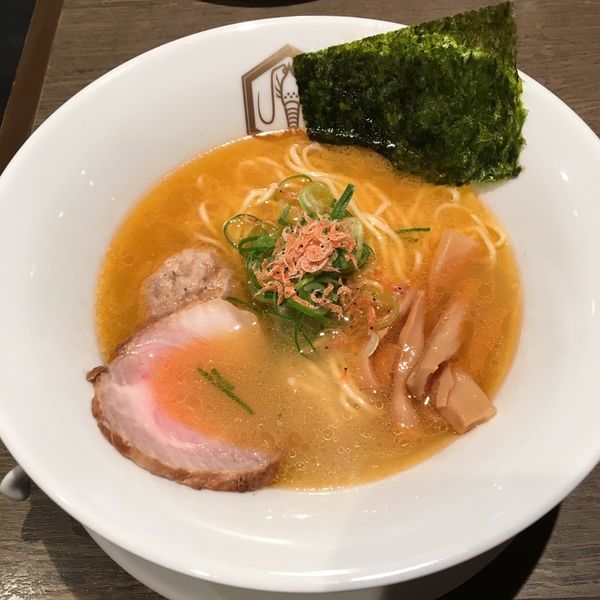 海老鶏白湯そばsio