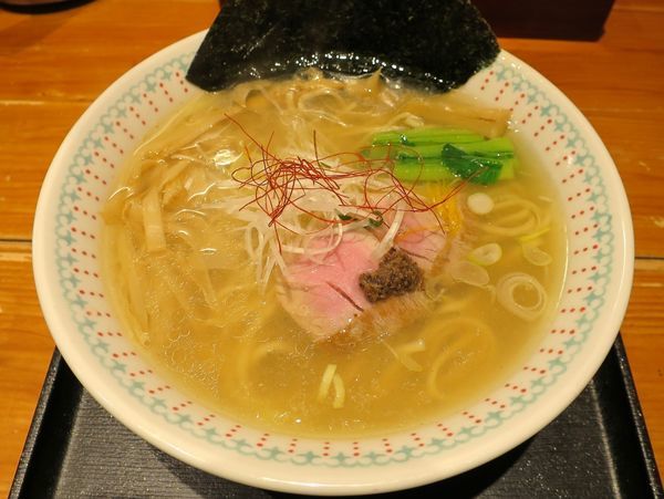 「塩そば ７５０円」@中華そば 勝本の写真