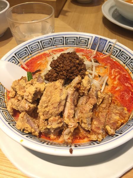 「排骨担々麺」@希須林 赤坂店の写真