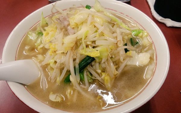 「タンメン＋焼き餃子」@太陸の写真