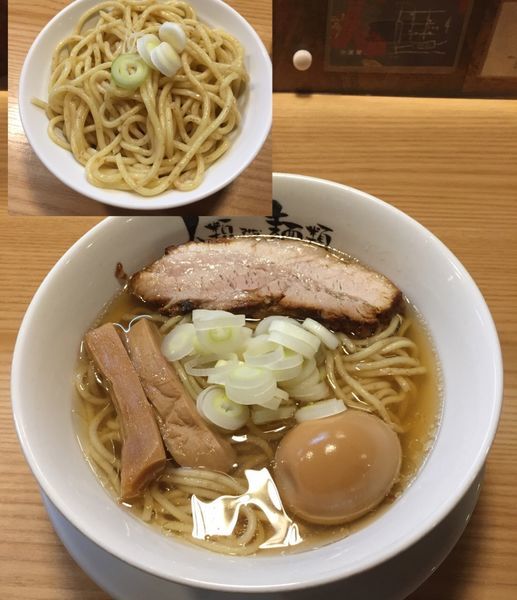 「macroラーメン 味玉 替え玉 1000円」@人類みな麺類の写真