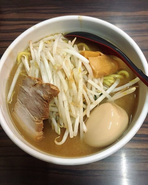 「味噌ラーメン(味玉)」@味噌麺処 花道庵の写真