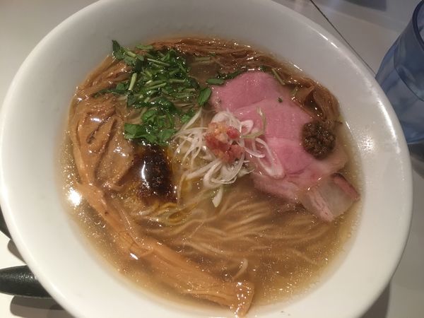 「塩そば850円」@SOBAHOUSE金色不如帰の写真