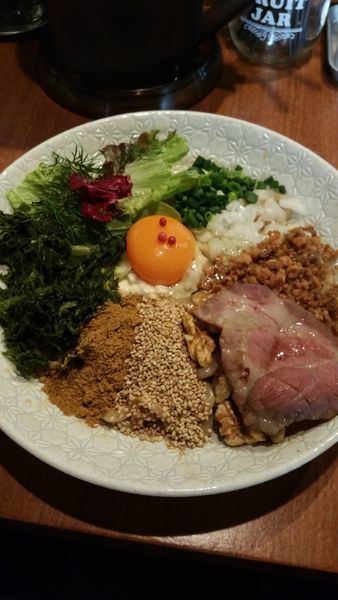 「スパイシー香りまぜそば」@まぜそば めん佳の写真